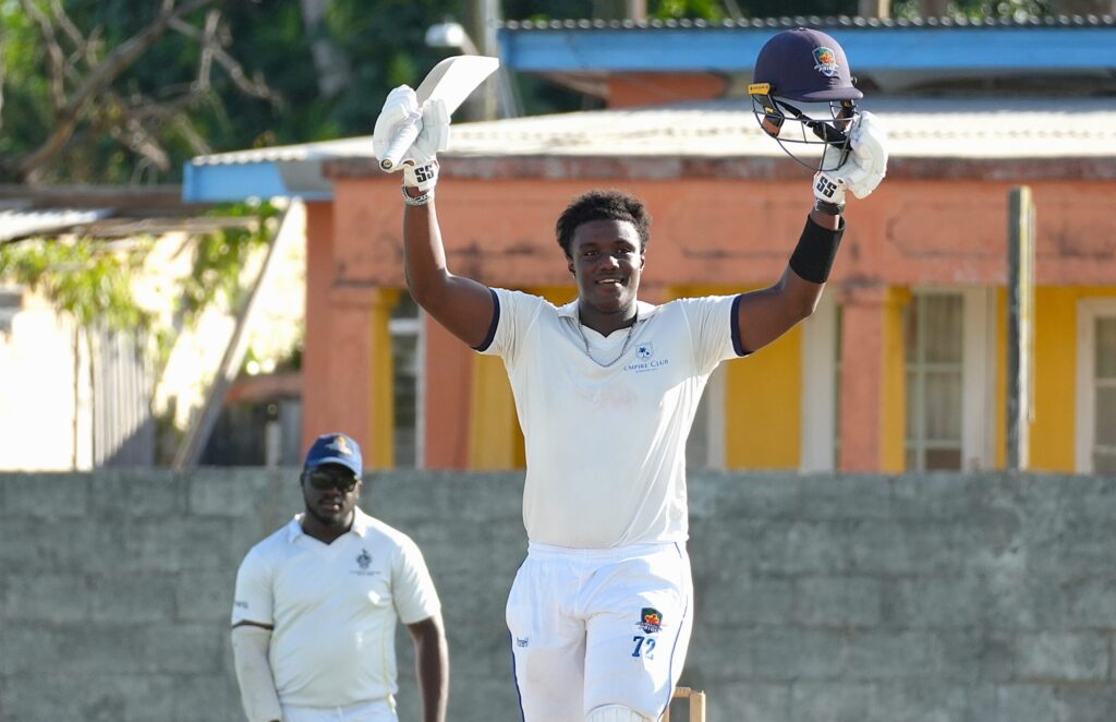 Brathwaite scores Century for Empire, Wildey dominant over Wanderers