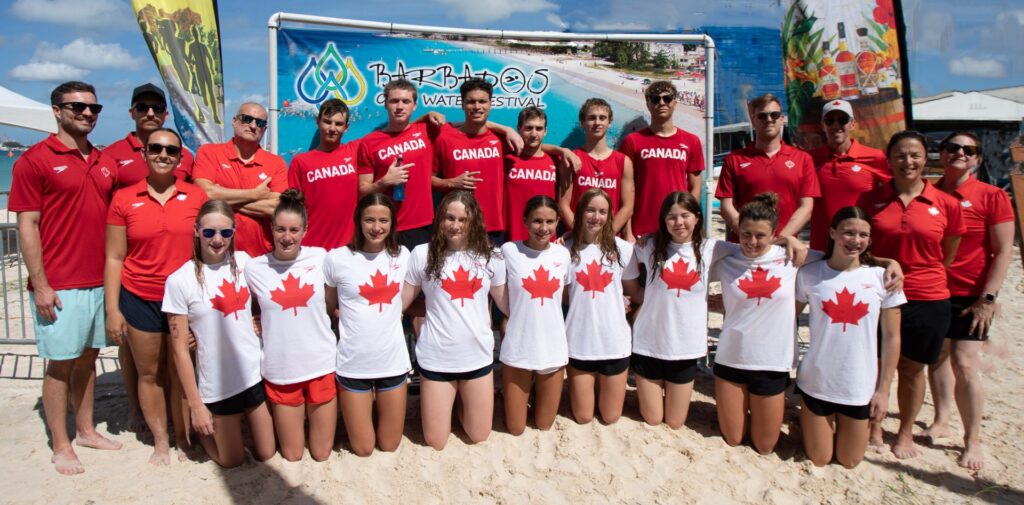 Canadians impress at largest ever Open Water Swim