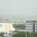 Saharan dust haze continues to affect the island