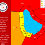 Small craft warning, high surf advisory in effect