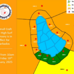 Small craft and high surf advisory issued for Barbados