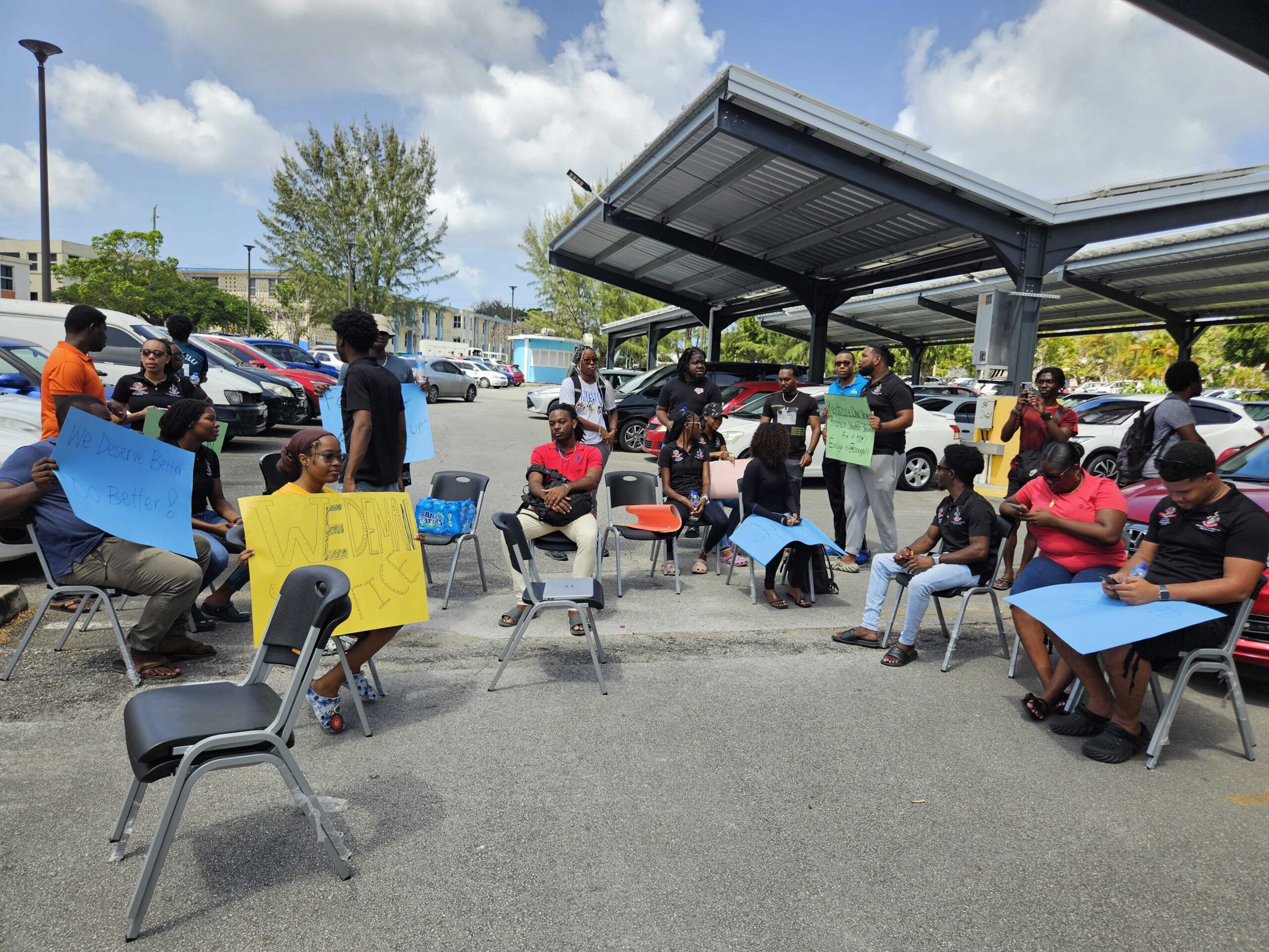 University of the West Indies Cave Hill Campus Student Protest Halted by Security and Police – Meeting Scheduled After Intervention