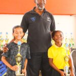 Bright future for badminton as six-year-old dominates division