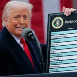Tariffs on China set to rise to at least 104% on Wednesday, White House says