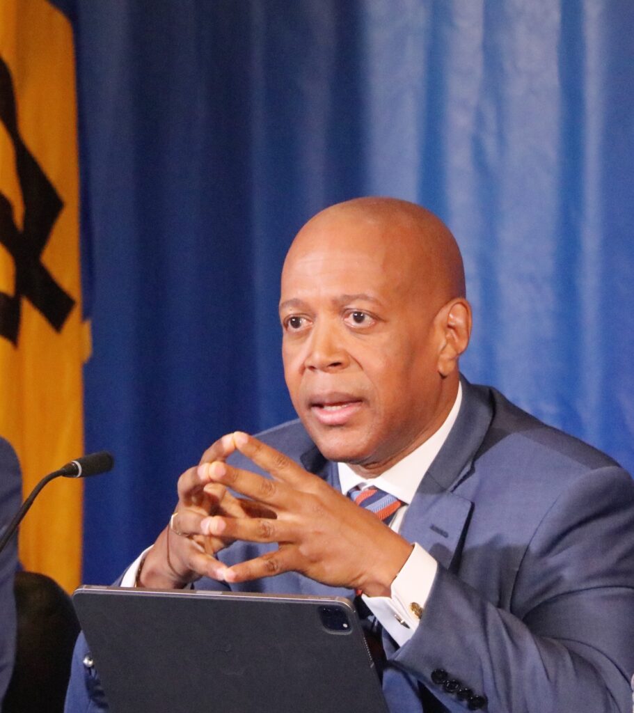 Barbados better placed to withstand economic risks, says Greenidge