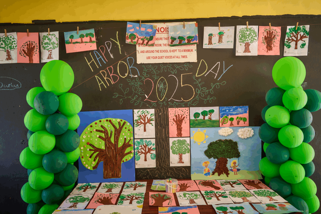 Ellerton Primary students plant seeds for climate action on ‘Janet’s’ 70th