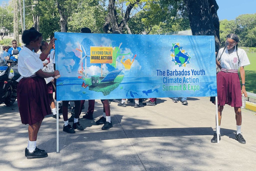 Students take to the streets for climate action