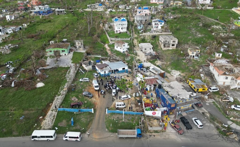 Holness: Nearly one million impacted, regional aid steps in