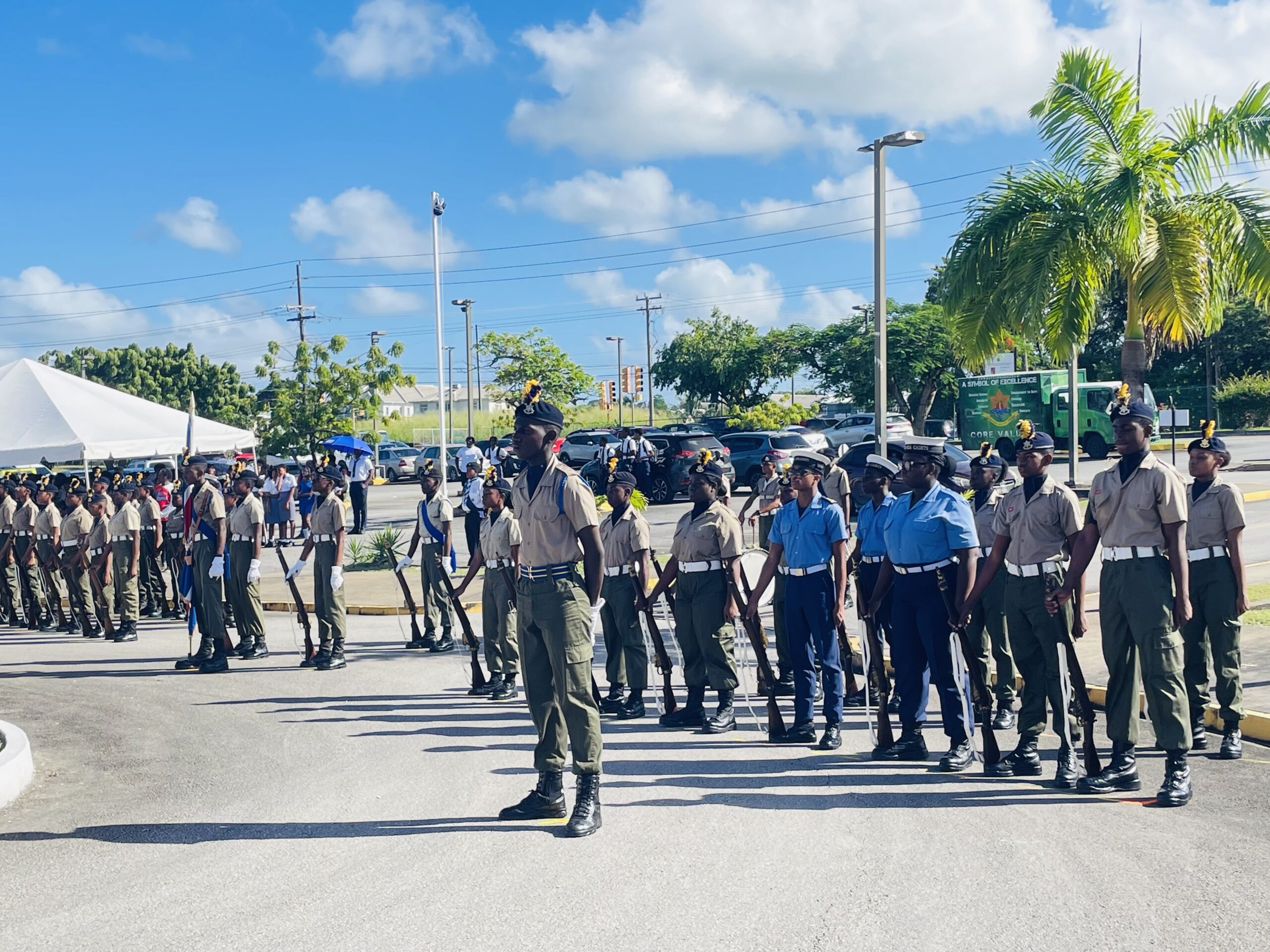 President marks Queen’s College 25-year Cadet Corps milestone ...