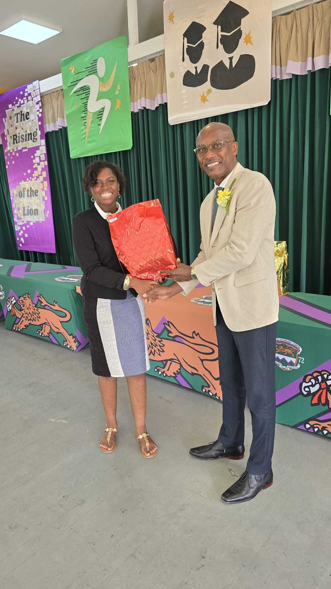 St George Secondary toasts student success, calls for improved transport