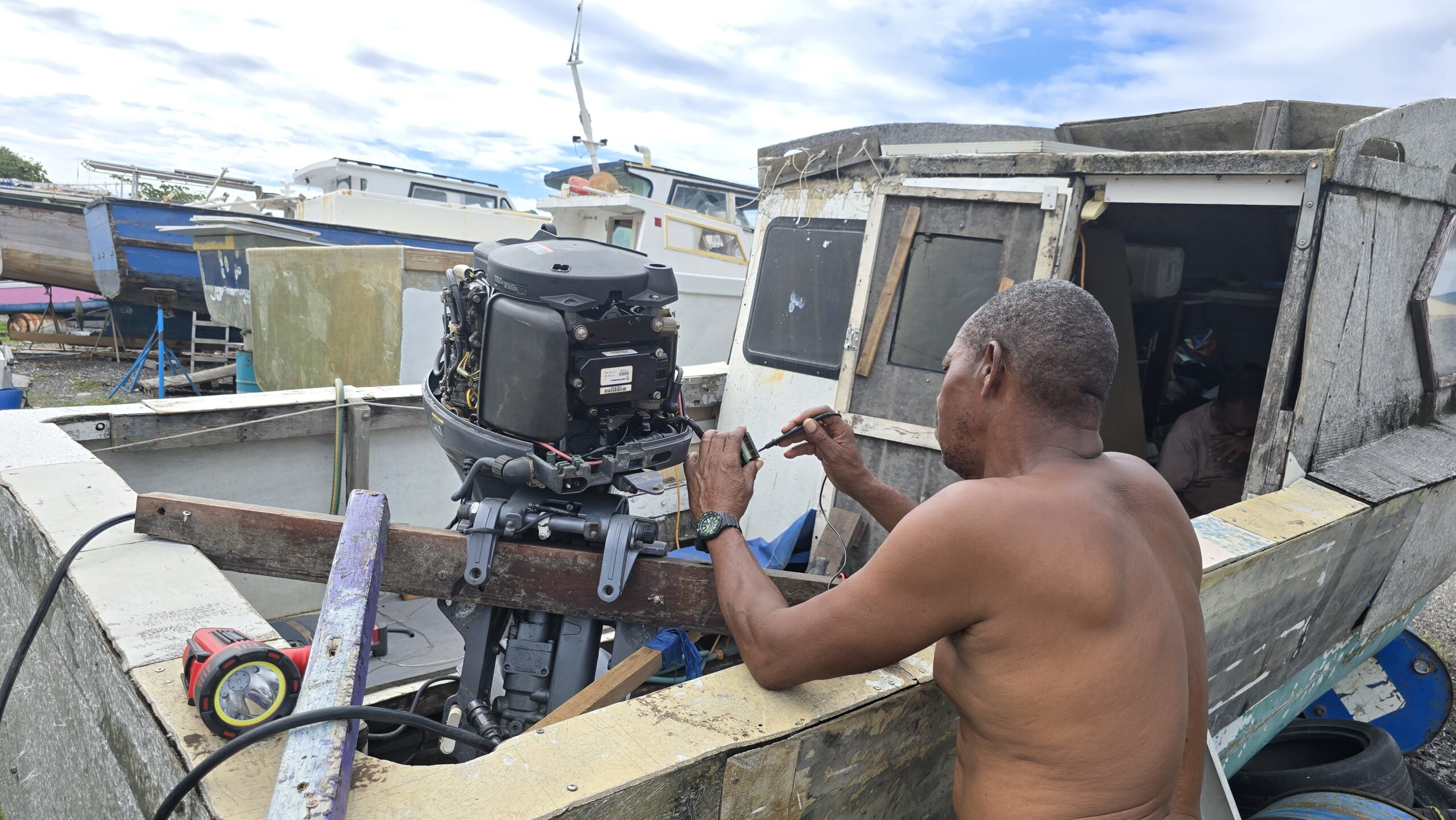 Fisherfolk report slow recovery despite post-Beryl support
