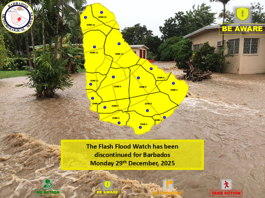 Flash-flood watch discontinued