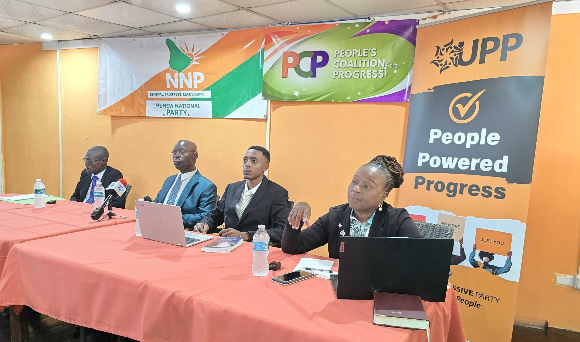 Three parties join under PCP banner to contest Feb 11 election