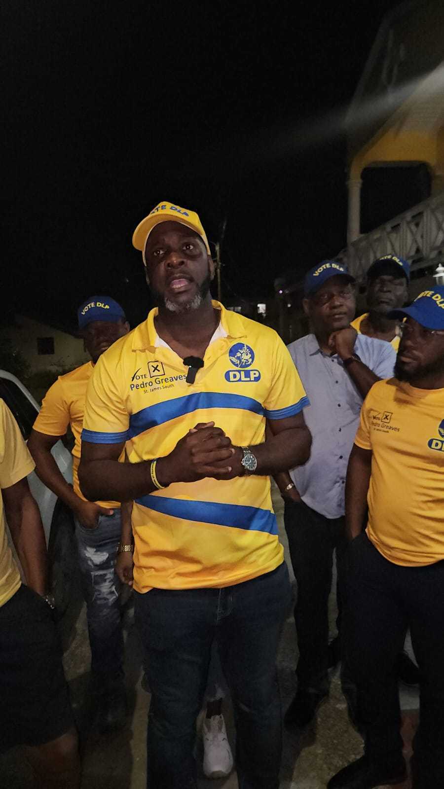 Dems’ Greaves steps up ‘grassroots’ campaign in St James South