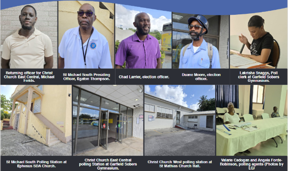 Election workers, special forces cast early ballots