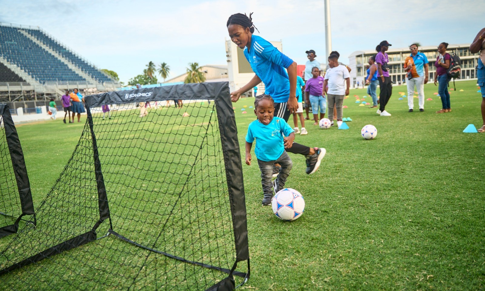 Children and parents treated at A.B.L.E. event