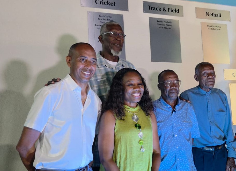 Wall of Fame unveiled to celebrate Christ Church South’s sporting heroes