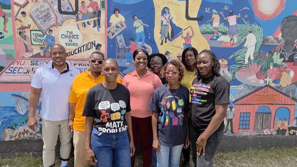 Math Week at Lawrence T. Gay School blends tech, tradition