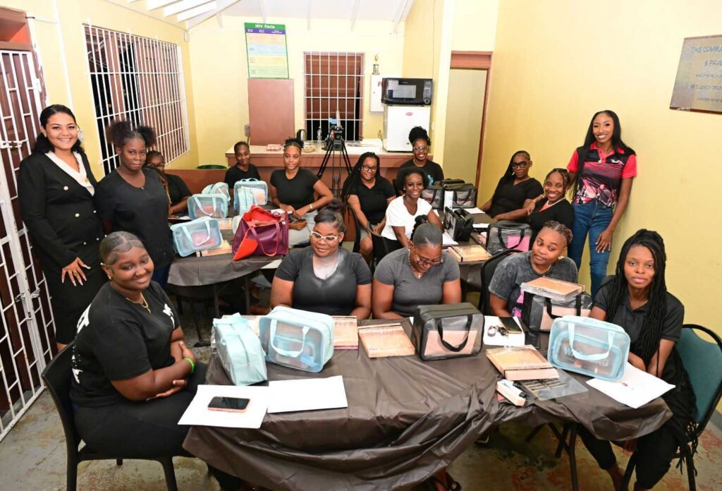 Women start make-up artistry training in St Michael Central