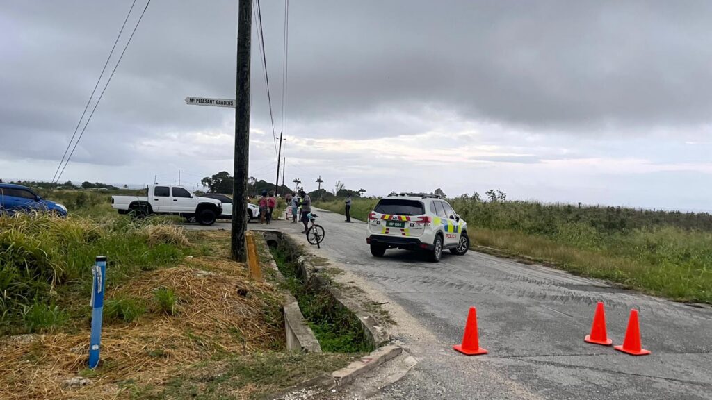 Man dies after vehicle collides with utility pole in St Philip
