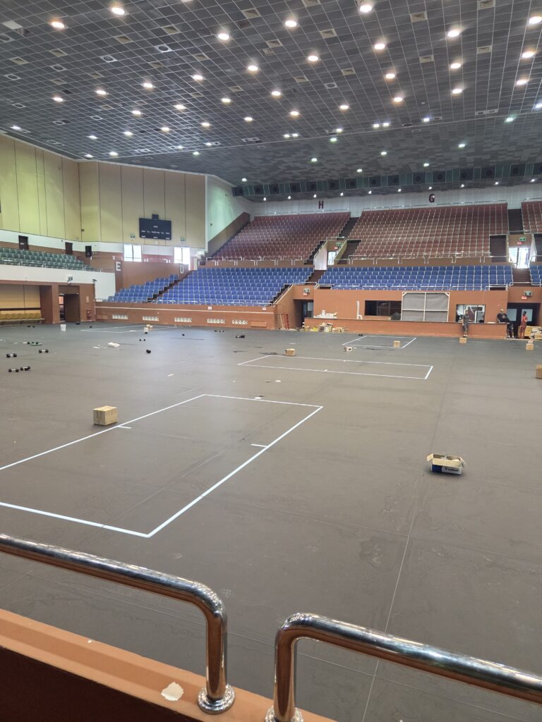$4.7 million gymnasium floor upgrade almost complete