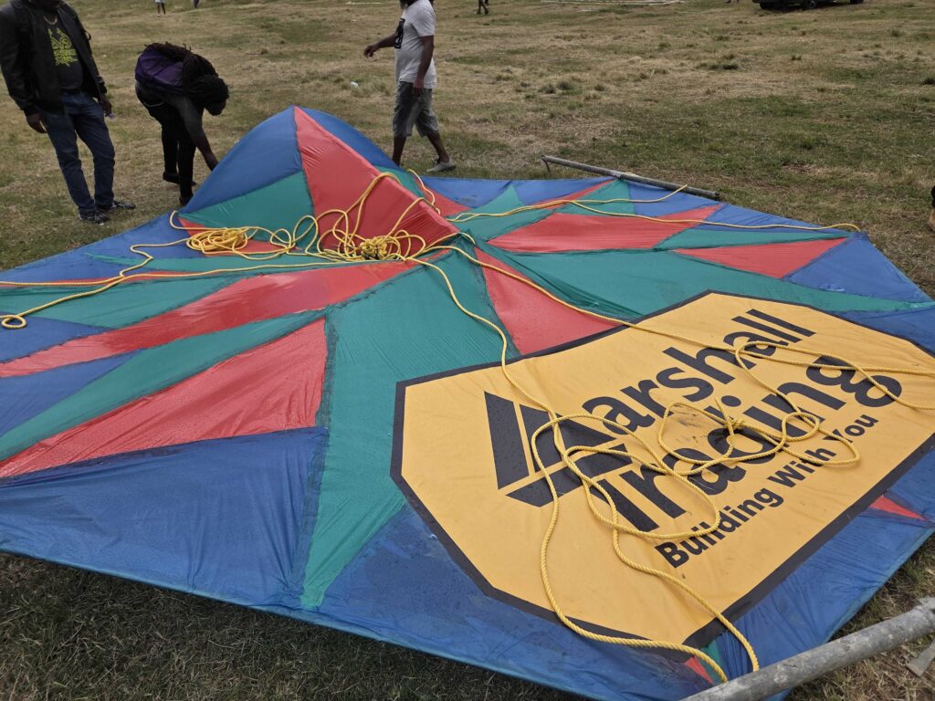 Skies above Andrews Factory come alive for annual kite competition
