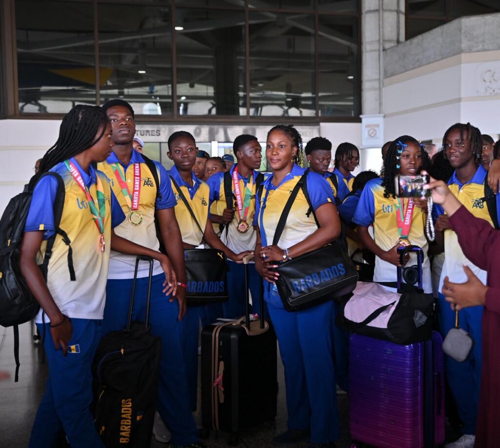 Barbados athletes return, reflect after CARIFTA Games