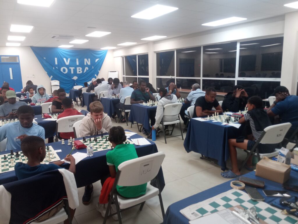 Farley, Clarke lead Kevin Denny chess tournament