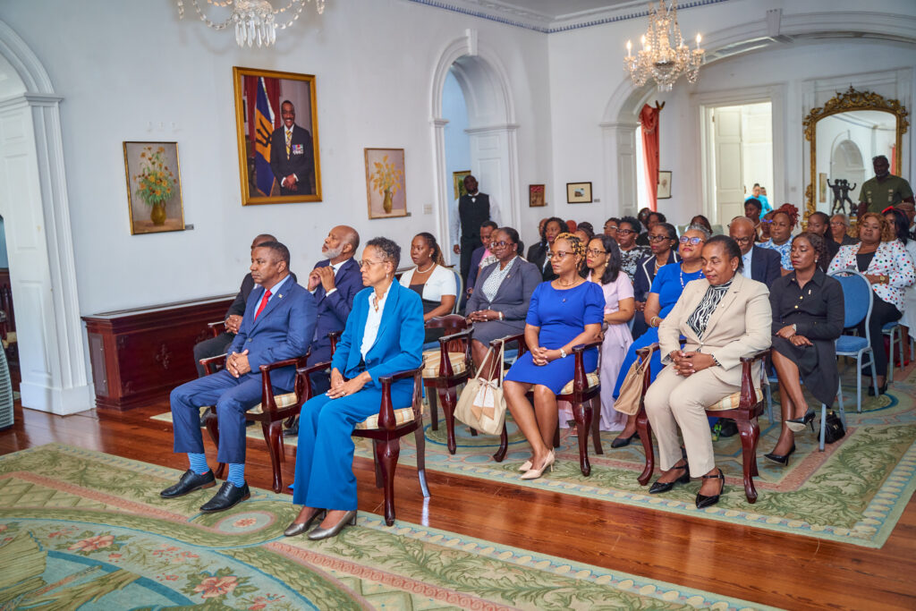 Officials get third-highest honours for getting Barbados off financial lists