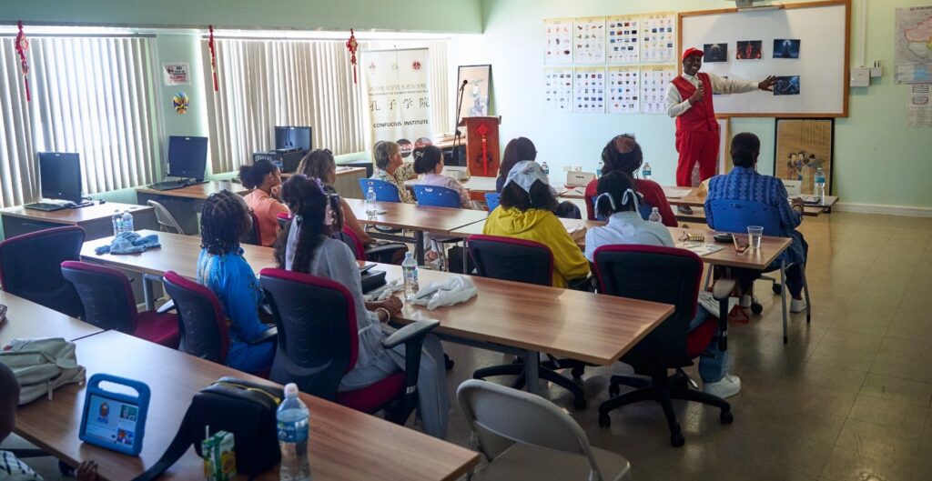 Confucius Institute official promotes study opportunities in China
