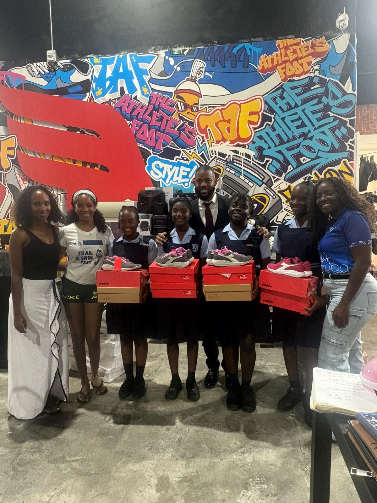Belmont Primary School Receives Sports Gear Donation