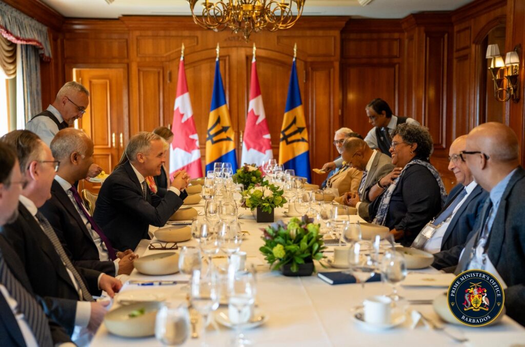PMs agree new push on Barbados–Canada partnership in Toronto talks