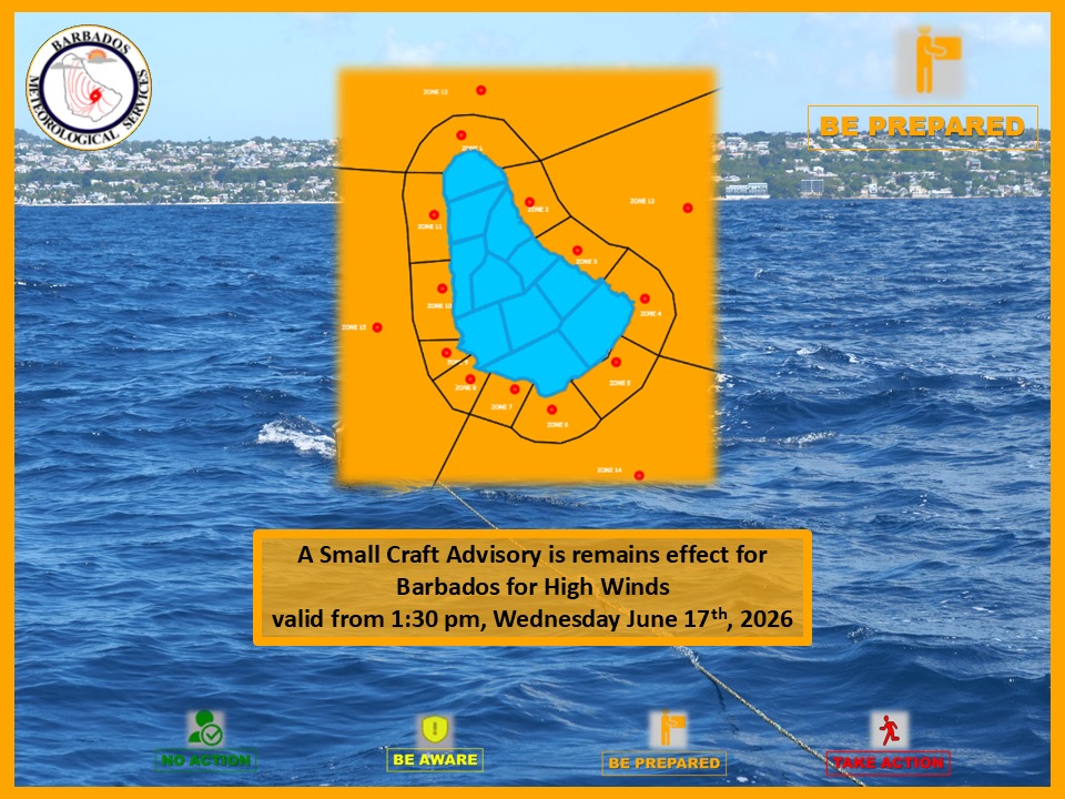 Small Craft Advisory remains in effect amid strong winds