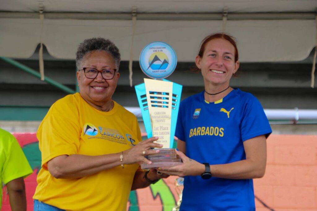 Robinson wins CARICOM Chairman’s Cup Elite 10K