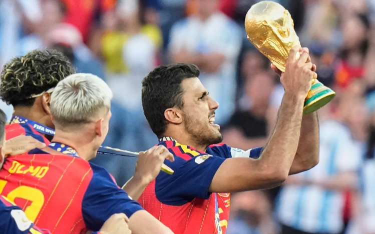 Spain win the World Cup, beating Argentina 1-0 on Ferran Torres’ extra-time goal