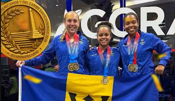 Barbados wins second CAC gold medal