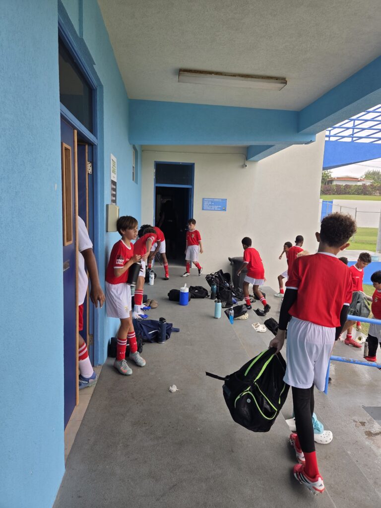 BFA president Harris lauds Benfica football camp in Barbados