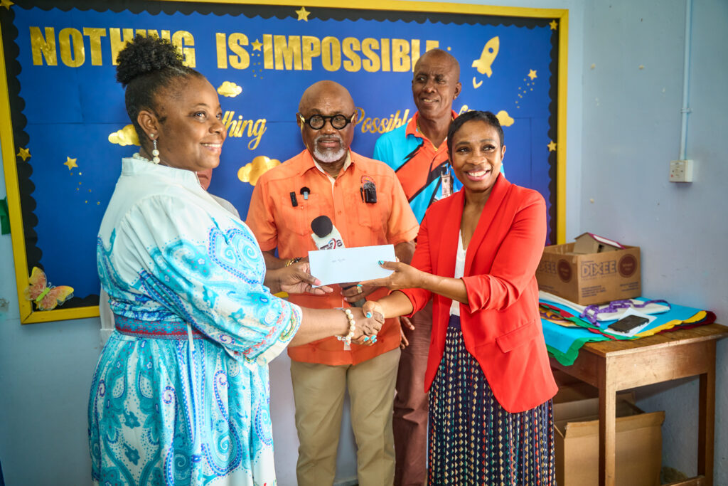 Bridgetown Port Taxi Co-op helps students gear up for new term