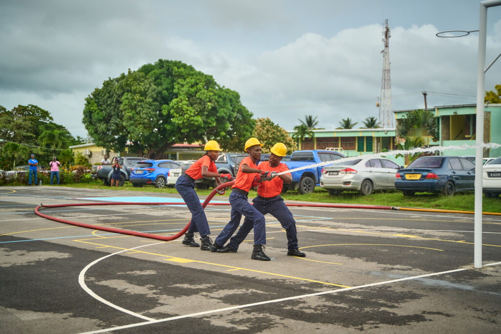 Nicholls urges fire cadets to guard their character