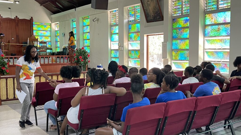 Bank Hall campers turn to hydroponics to grow food, community skills