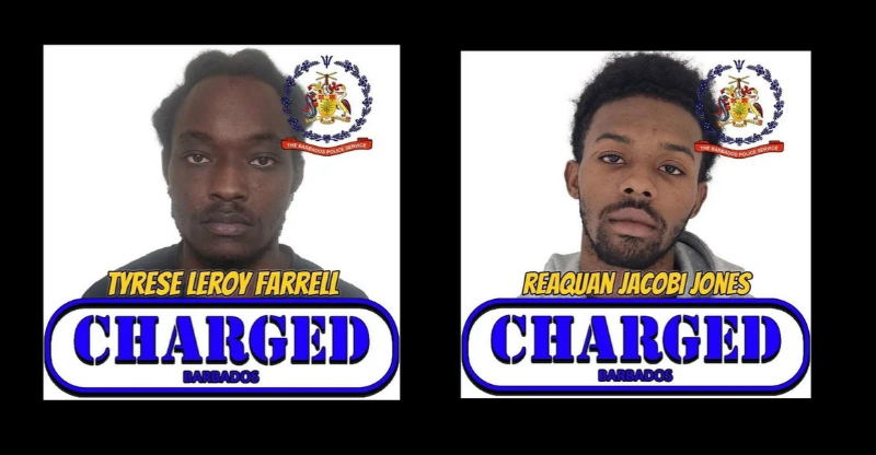 Farrell, Jones face robbery, firearm charges