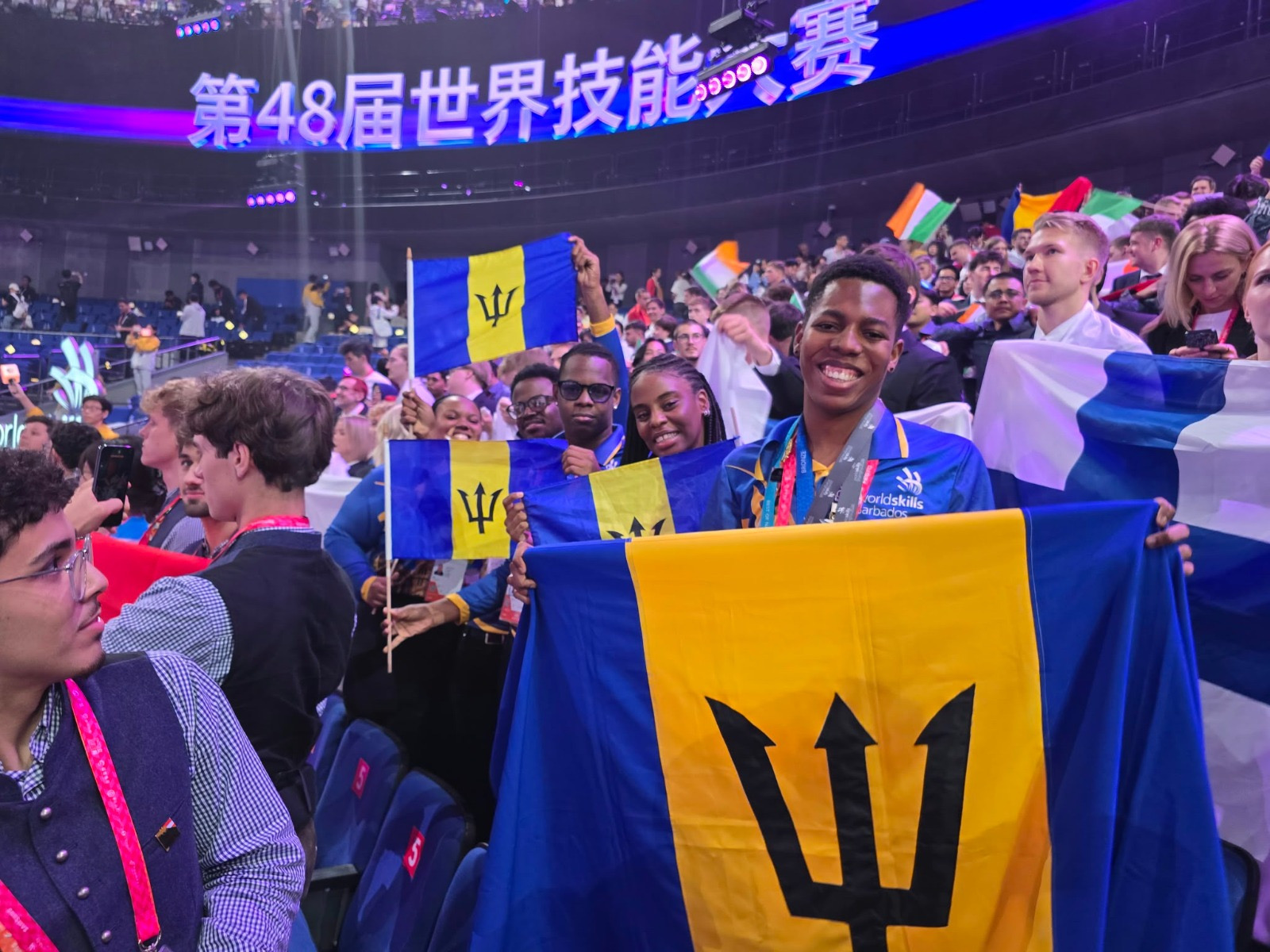 Historic bronze for Barbados at Worldskills Shanghai