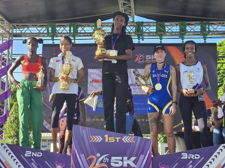 Top ten finishes for two Barbadians during 5K in Trinidad