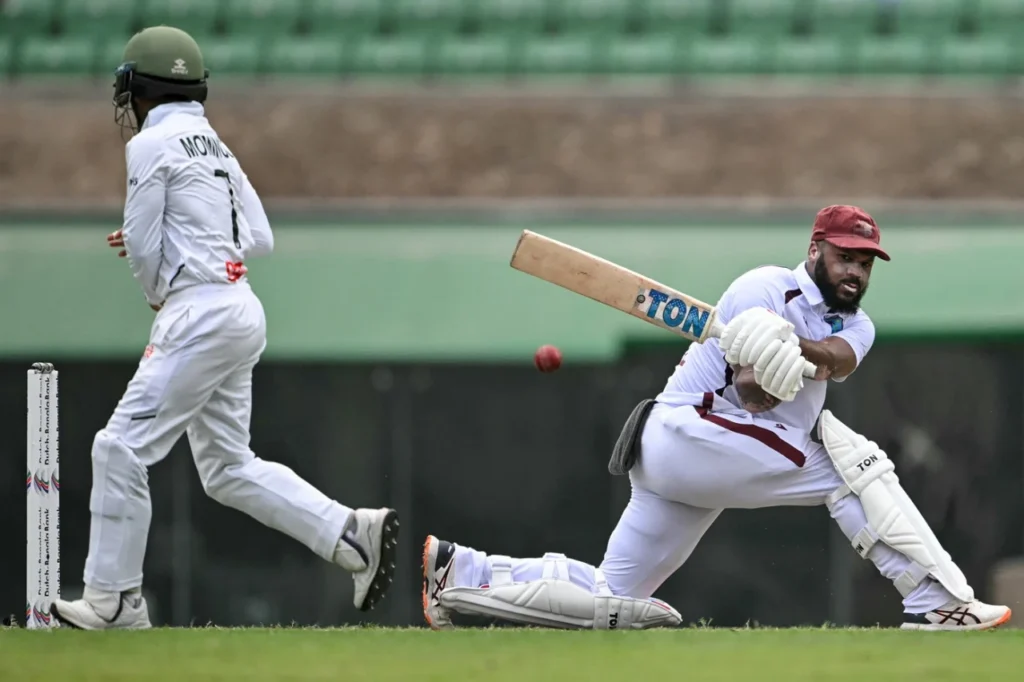 First test finely poised between West Indies and Bangladesh